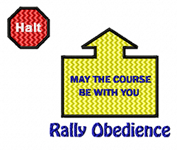 rally obedience design may the course